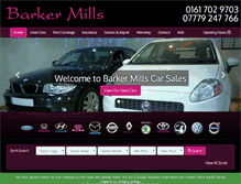 Tablet Screenshot of barkermills.co.uk